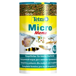 Tetra micro menu корм для мелких видов рыб - 100 мл