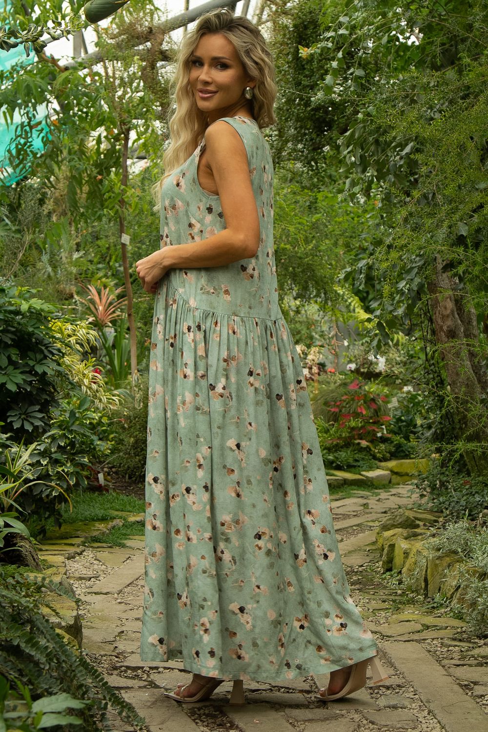 Сарафан Нерея (олива) П13548-1М LT Collection