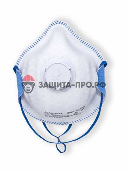 Респиратор RK 9021, FFP2, с клапаном, многоразовый