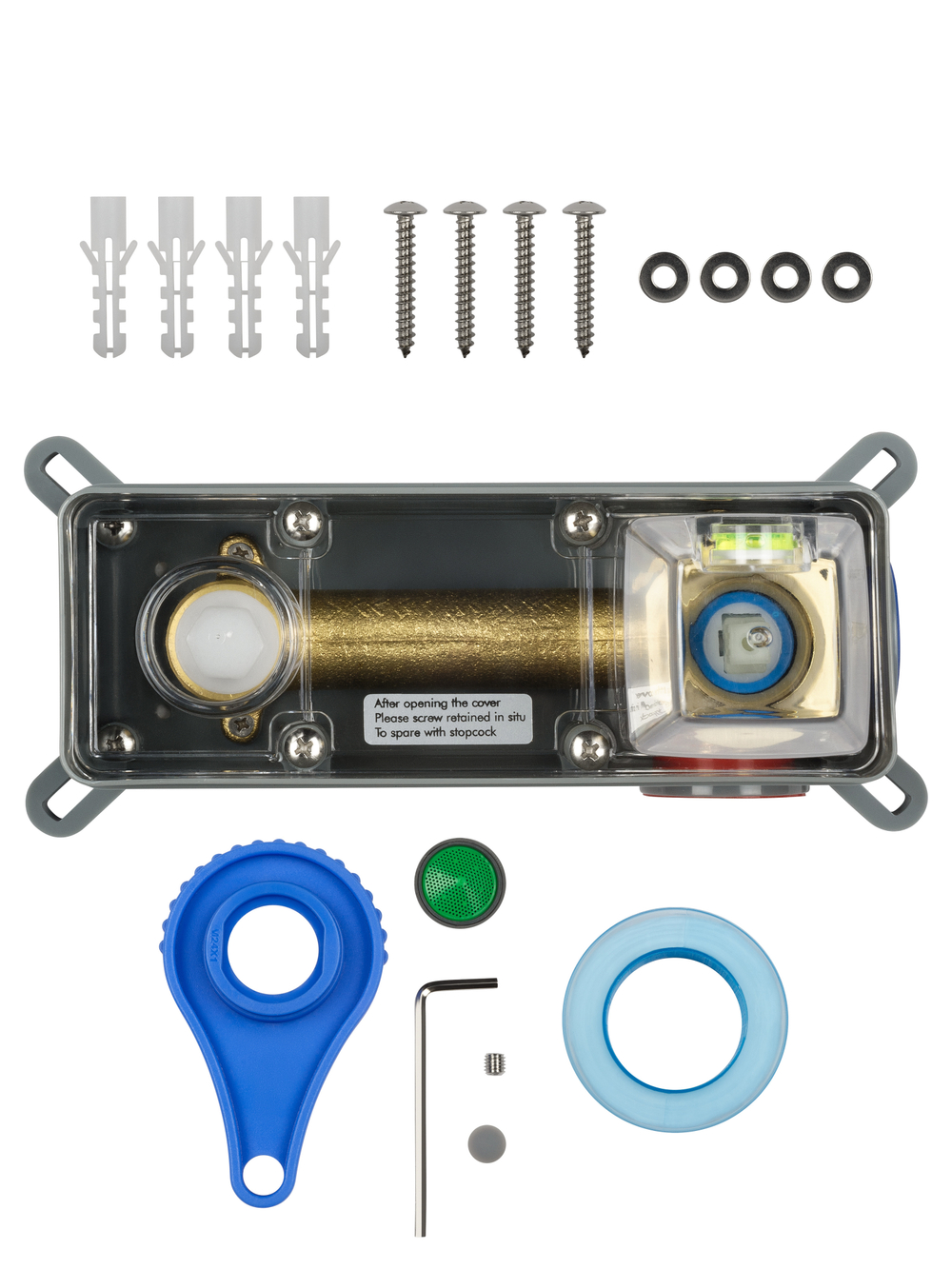 Смеситель для раковины встраиваемый WONZON & WOGHAND DIAMOND, Брашированный никель (WW-88869011-BN)