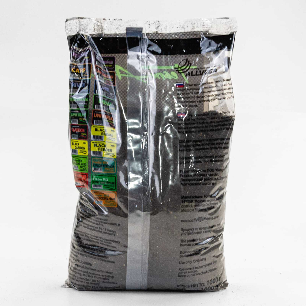 Прикормка Allvega Team (1кг), Черная плотва