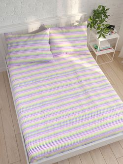 Простынь перкаль Сказка "Яркая полоска" 200x215 см