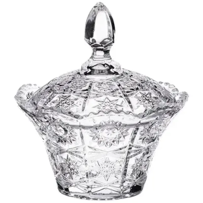 Конфетница muza crystal 12*12*13,5 см.