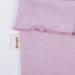 Ползунки с открытой ножкой и рюшей "Вереск" 0+