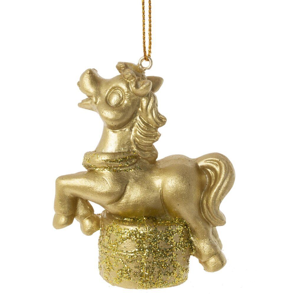 GAEM Фигурка декоративная подвесная "Лошадка", L6,5 W3,5 H7 см, 2в.