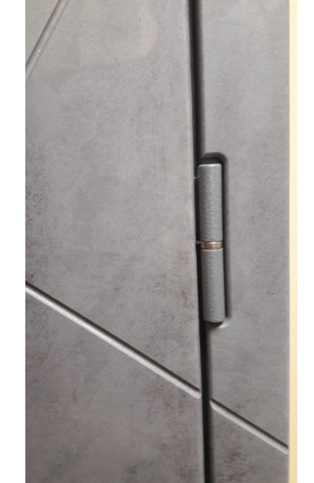 Входная металлическая дверь  с зеркалом RеX (РЕКС) 13 Бетон темный / зеркало СБ-17 бетон темный