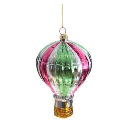 GAEM Украшение новогоднее "Воздушный шар", L8 W8 H13,5 см, 2в.