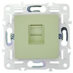SKANDY Розетка компьютерная RJ45 кат.5E SK-K01G мятный IEK