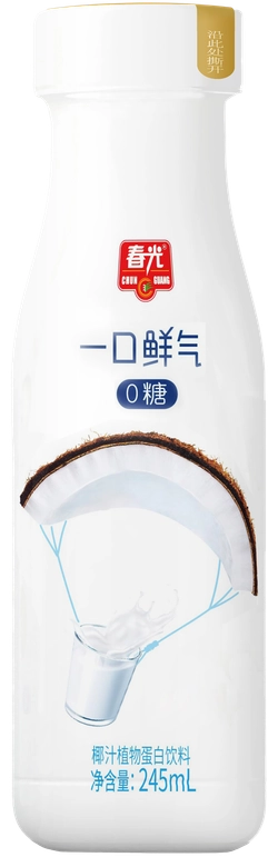 Кокосовое молоко Tau-Tau без сахара в бутылке, 245 мл