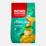 Мюсли Ясно солнышко запеченные Тропик микс 5 злаков 300г