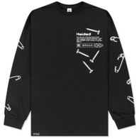Лонгслив HAIDED SHARP OBJECTS, черный