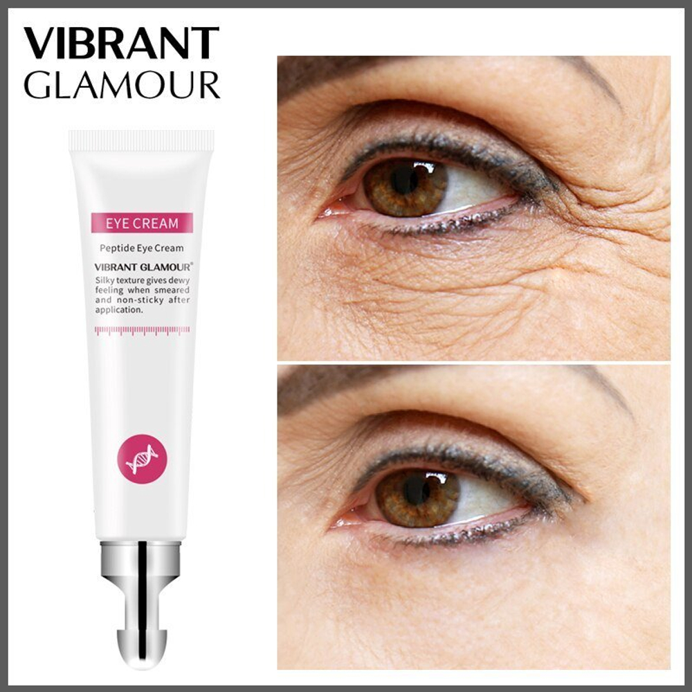 Крем Vibrant Glamour с пептидами от морщин вокруг глаз, 20 гр