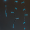 Светодиодная бахрома 3,1*0,5 м., 120 LED, небесно-голубая, статика, прозрачный провод ПВХ, LTC (PIL120CAP-10-2SB)