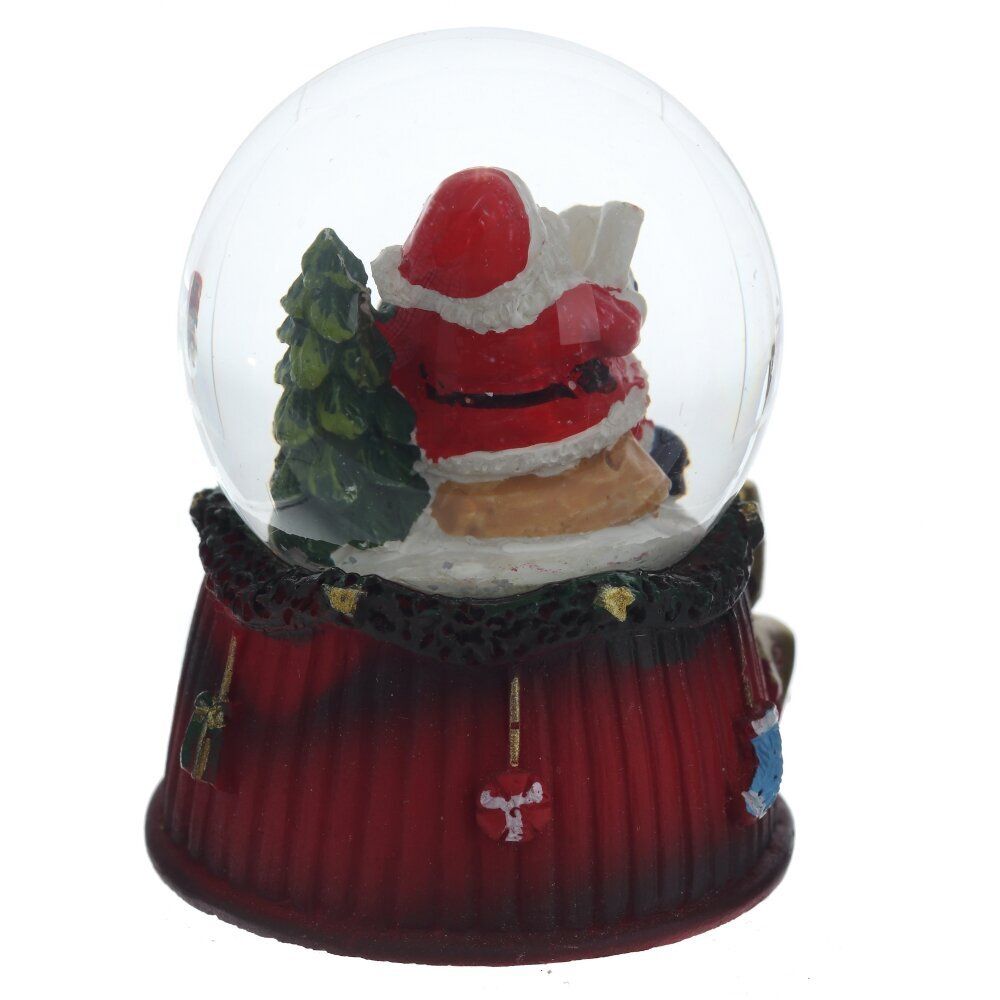 GAEM Фигурка декор в стекл шаре "Дед Мороз", D 4.5 см, L5 W5 H6 см, 4в.