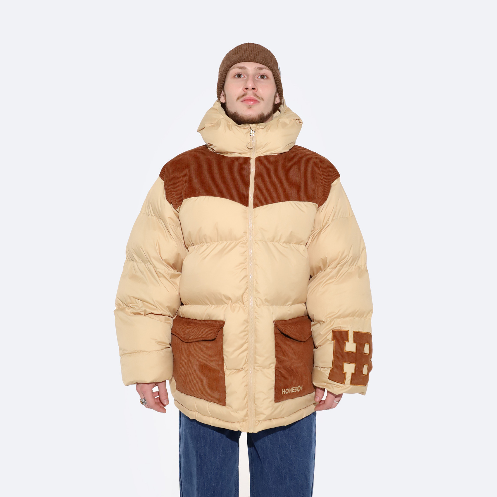 Куртка Homeboy Blowball Jacket (beige) артикул:UktuAGG2gvu3KQMpLLCld2 - купить в магазине Дайс