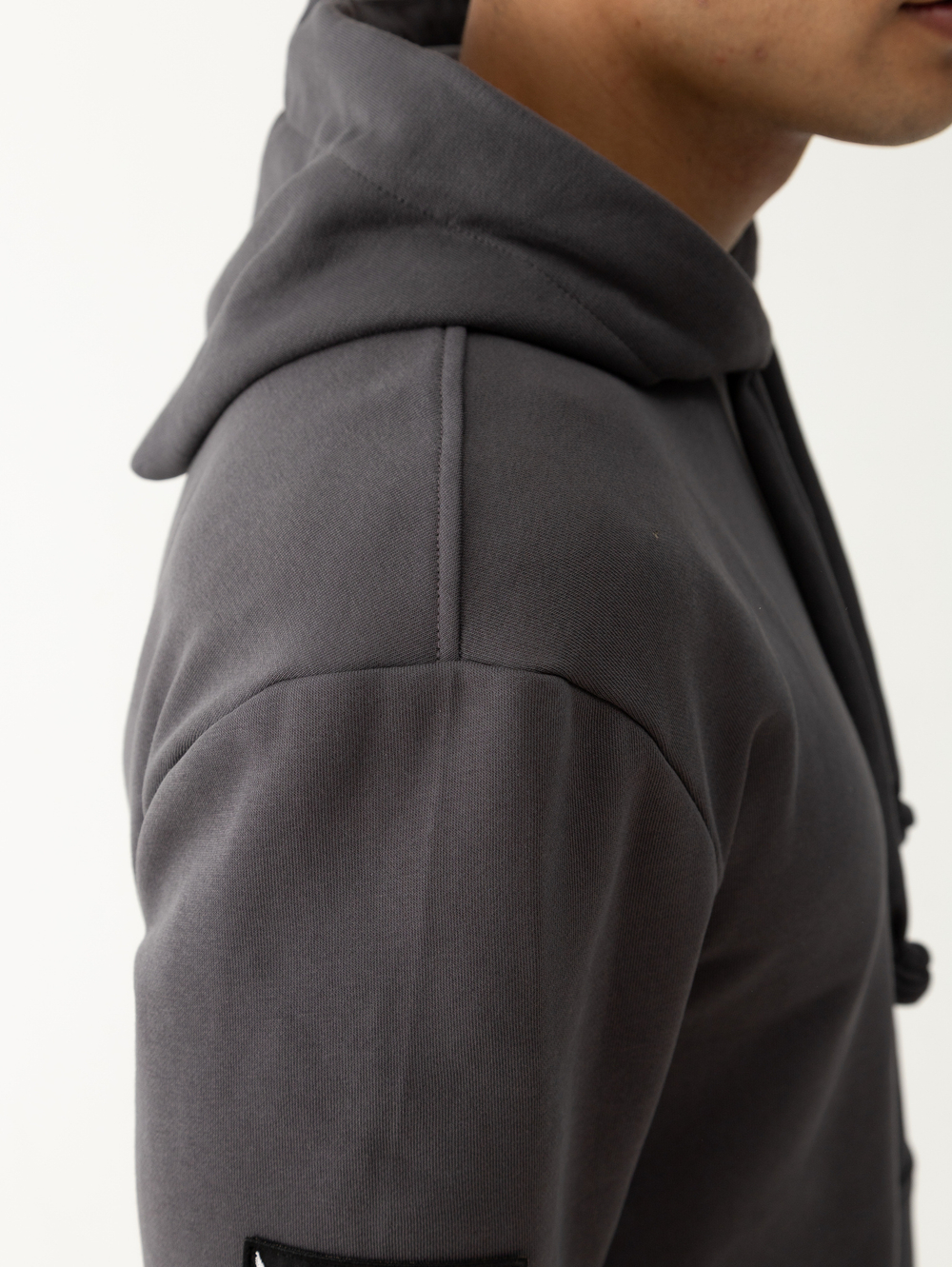 Костюм мужской спортивный (без начеса). Графит