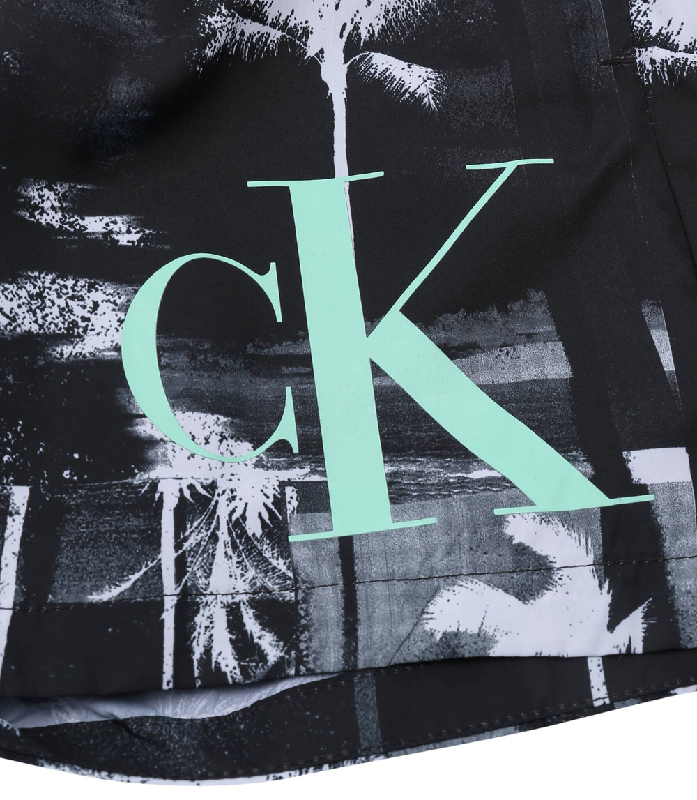 Шорты для плавания Calvin Klein Swimwear - черный(KV0KV00045)