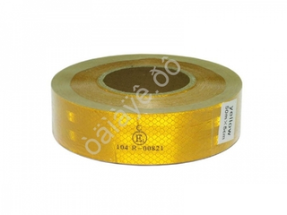 Наклейка - Лента светоотражающая 10м - Желтая 82110ж