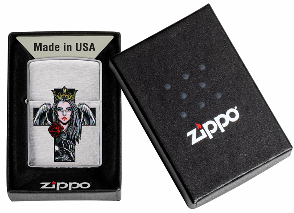 Зажигалка Brushed Chrome ZIPPO 49262