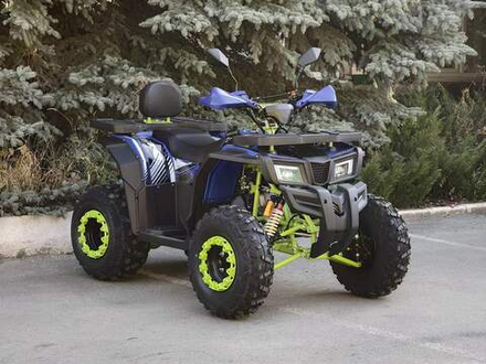 Комплект запчастей (Машинокомплект) для сборки квадроцикла Lion 200Х синий