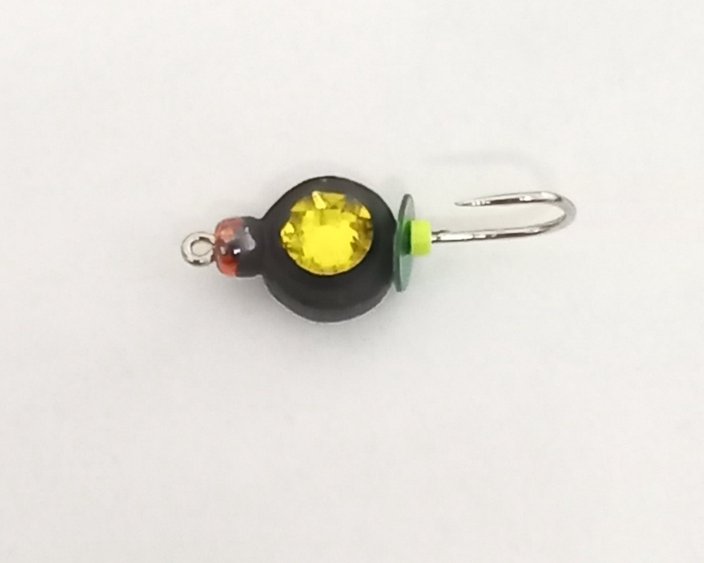 Мормышка EXPERT PRO вольф. таблетка 6мм кристалл Swarovski