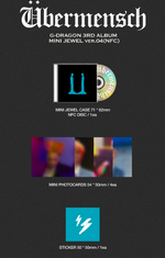 Альбом G-DRAGON - 3RD ALBUM Übermensch (MINI JEWEL ver) 