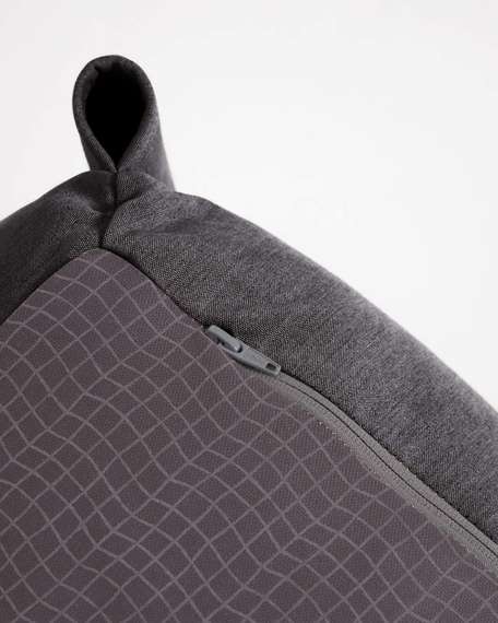 Кресло уличное Square для модульного дивана черное