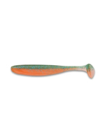Приманка силиконовая Keitech Easy Shiner 4" PAL #01 Chartreuse Red Flake, 3 упаковки по 7 штук