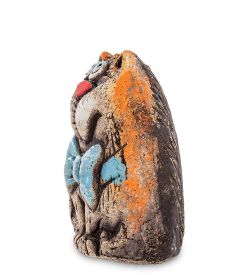 KK-101 Фигурка «Кот с бабочкой» шамот