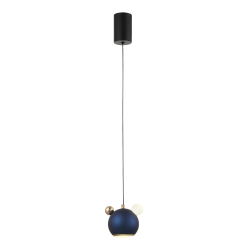Светильник подвесной Crystal Lux AMIGO SP LED BLUE