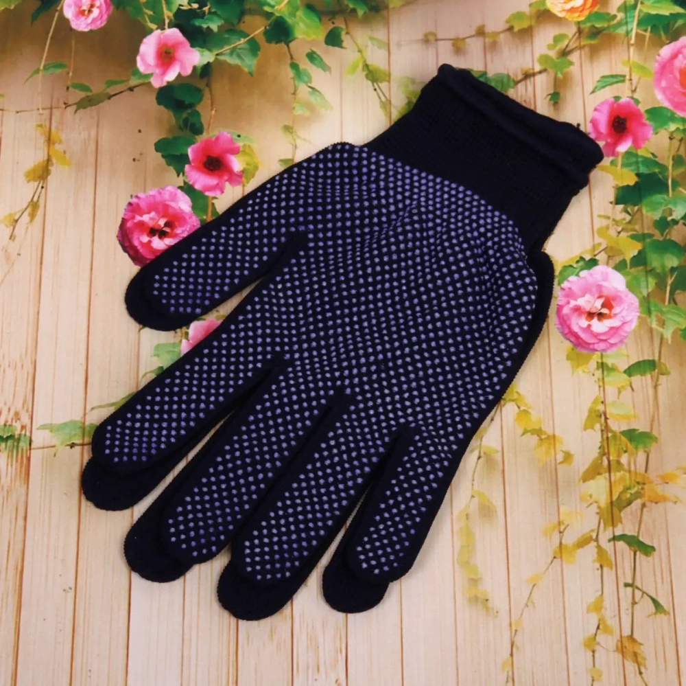 Перчатки нейлоновые «Классика» с ПВХ покрытием синие 8 р-р б/блистера