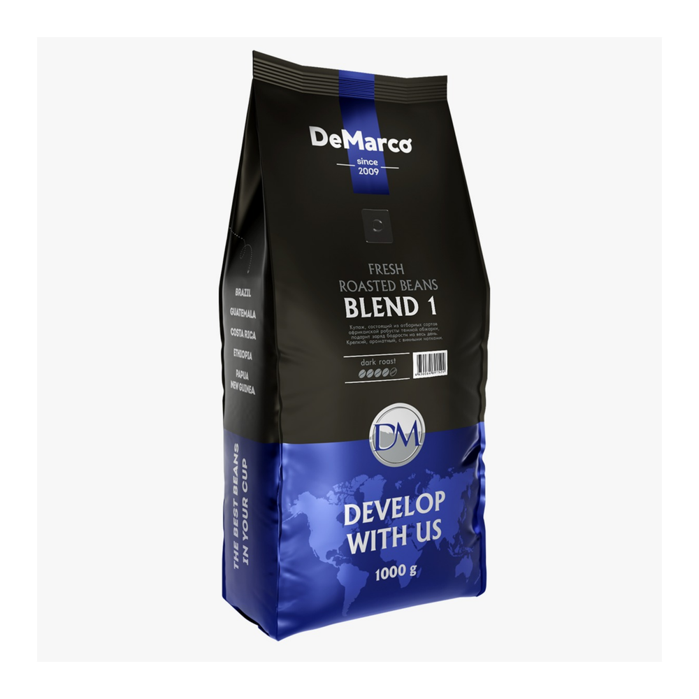 Кофе в зернах FRESH ROAST "BLEND 1" DeMarco
