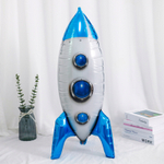 Фольгированный шар-фигура 3D «Ракета» красный/ синий, 81см