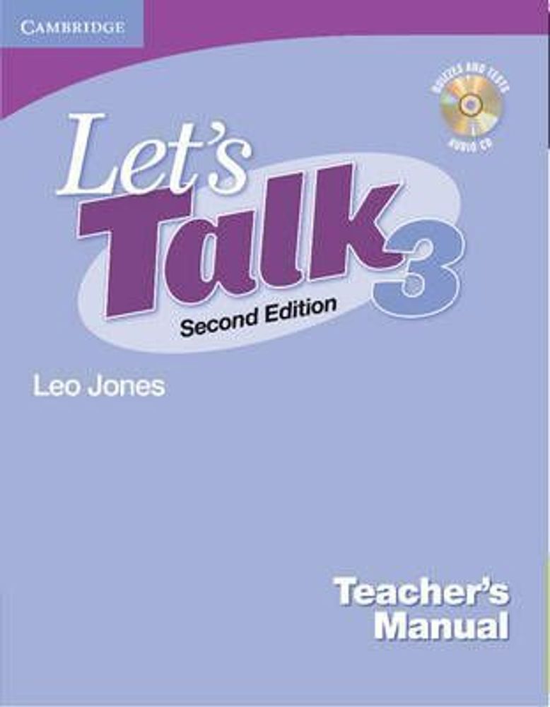 Let&#39;s Talk 3 Teacher&#39;s Manual with Audio CD