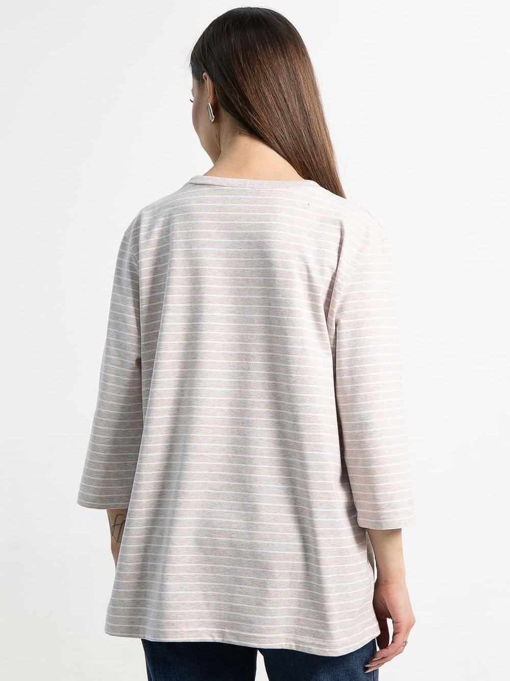 Блуза Сияющий набросок (бежевая) Б15286-18М LT Collection