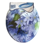 Сиденье для унитаза МЯГКОЕ с рисунком, , шт