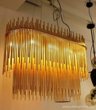 люстра VISTOSI  Diadema ( 60 cm +gold + oval )