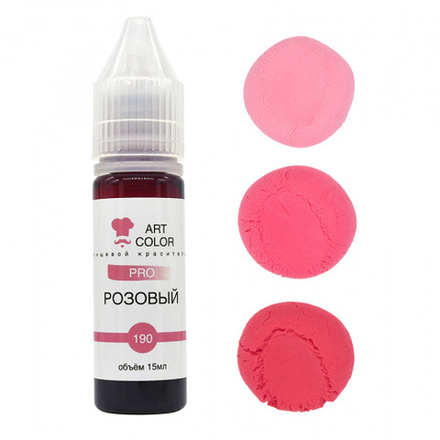 Краситель гелевый Art Color "Розовый" #190 (12гр)