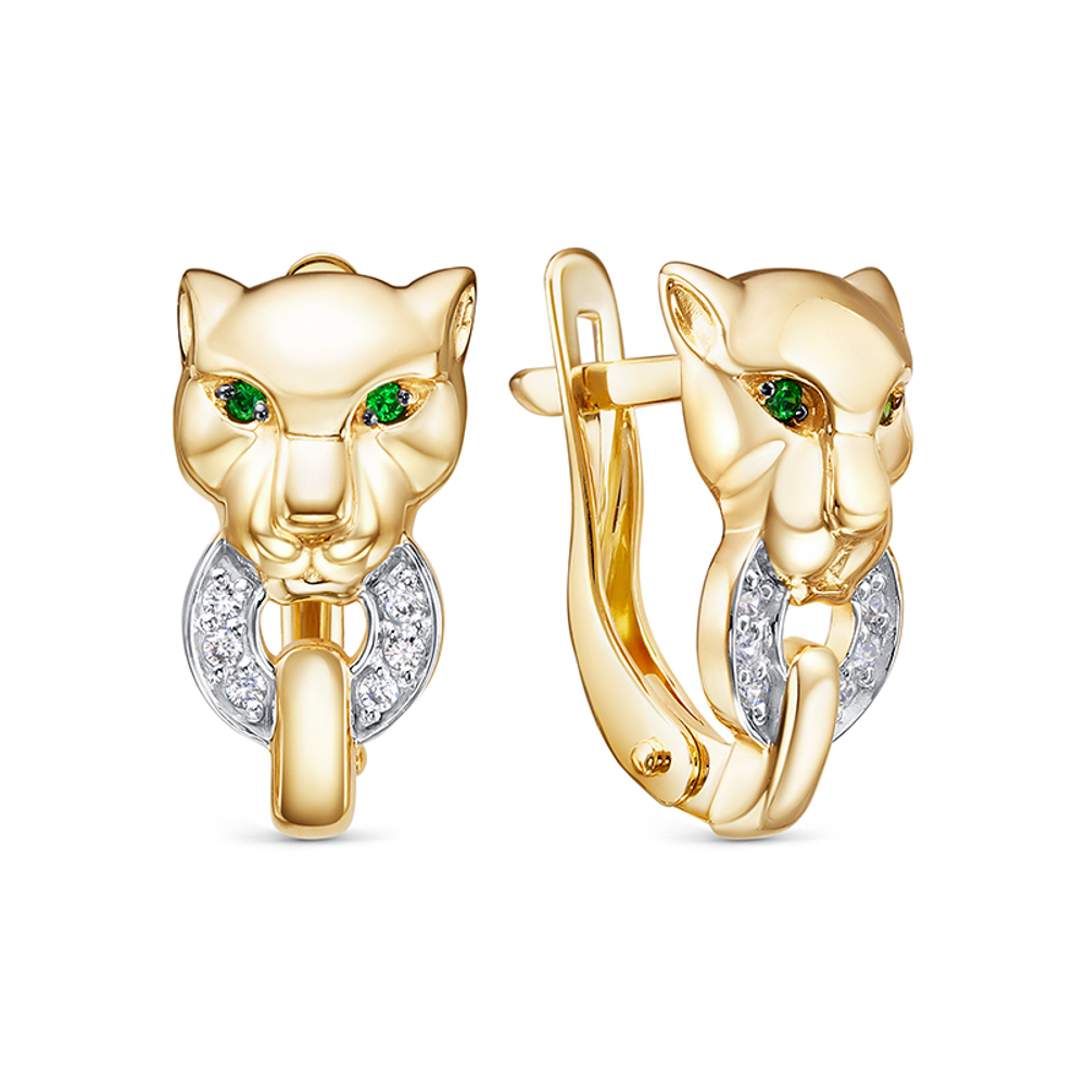 Серьги из золота 585 пробы