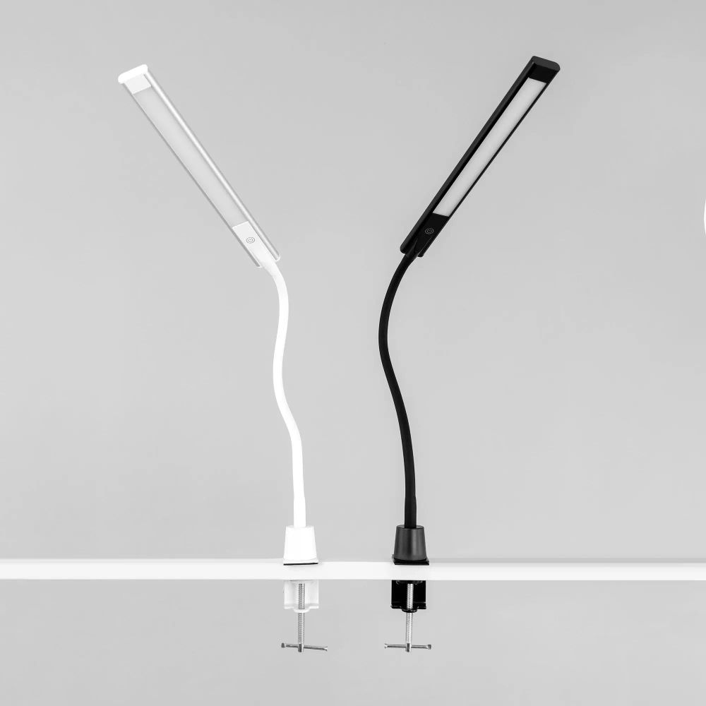 Citilux Рио CL803090N Настольная лампа гибкая на струбцине Белая