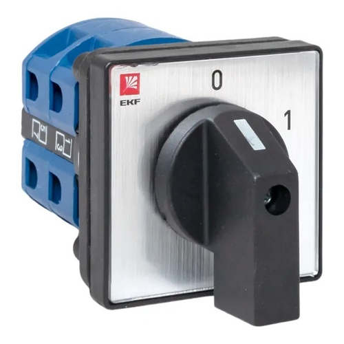 Переключатель кулачковый ПК-1-14 25А 4P "0-1" IP20 EKF pk-1-14-25