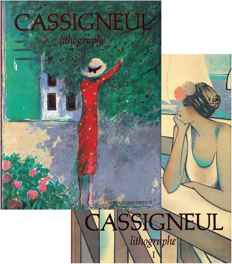 Жан-Пьер Кассиньёль. Литографии: Каталог работ 1966-1985: в 2 томах