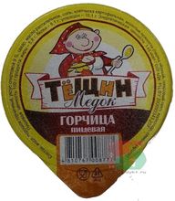 Белорусская горчица &quot;Тёщин медок&quot; 100г. Кобрин - купить с доставкой на дом по Москве и области
