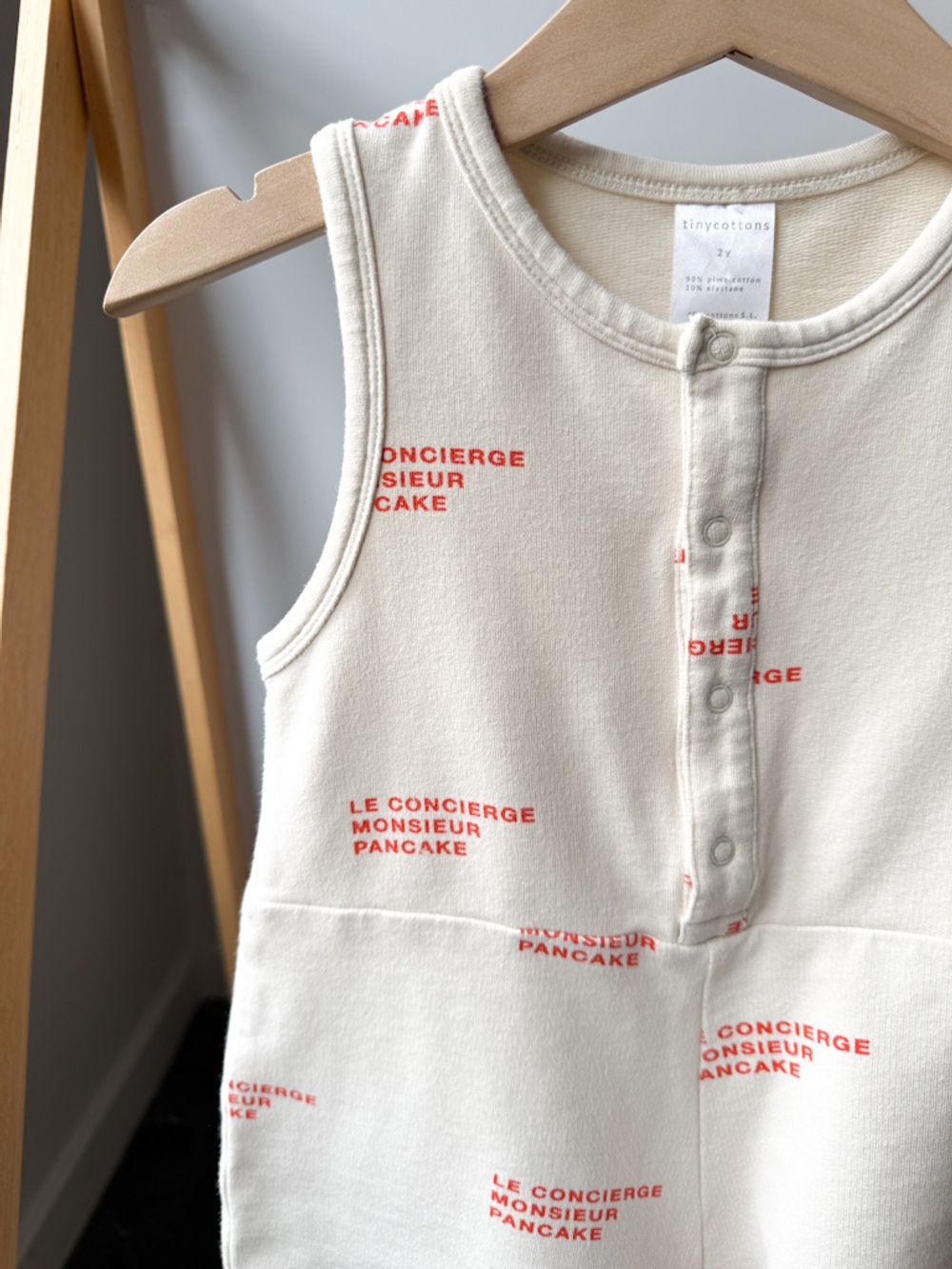 Хлопковый комбинезон Tinycottons, 92