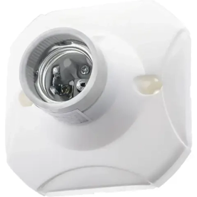 Патрон-основание E27, керамический, белый, duwi 24618 3