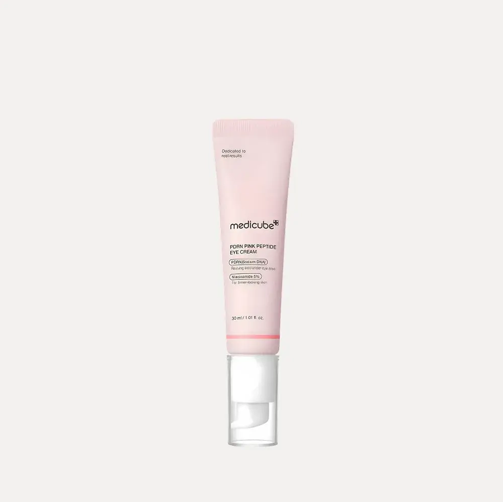 MEDICUBE Крем с пептидами для кожи вокруг глаз PDRN Pink Peptide Eye Cream (30 мл)