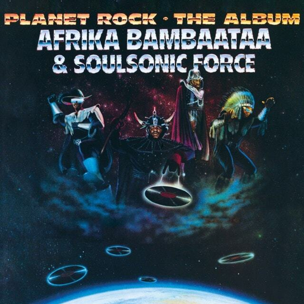 Afrika Bambaataa & The Soulsonic Force - Planet Rock - Clear Vinyl, USA