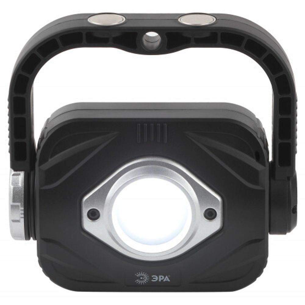 Светодиодный фонарь ЭРА PB-701 прожектор 3Вт на батарейках 3хАА с ручкой на магните