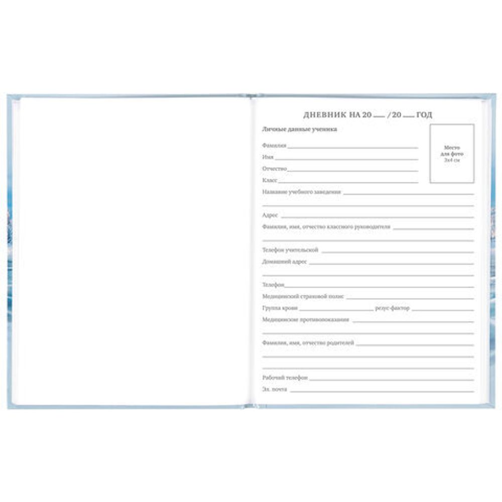 Дневник 5-11 класс 48 л., твердый, BRAUBERG, глянцевая ламинация, с подсказом, "Discover", 106398