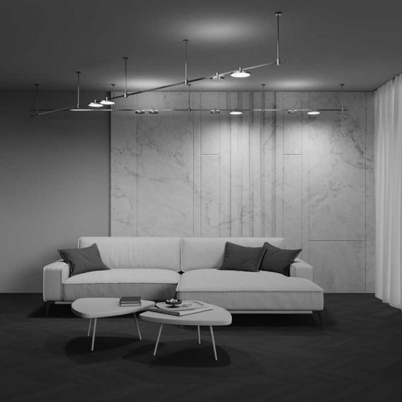 Трековый светильник Maytoni Technical TR153-1-10W4K-PT